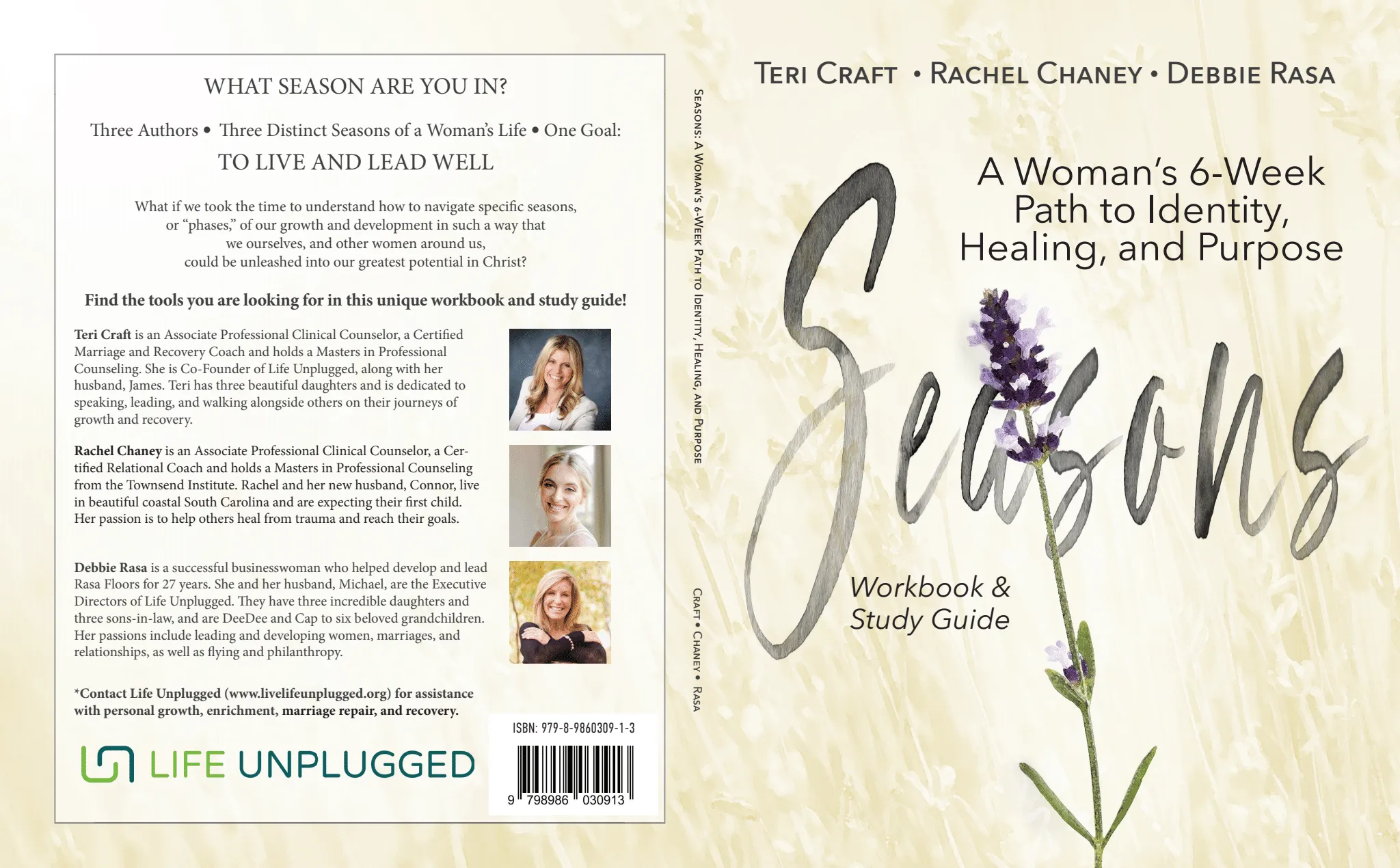 Seasons: A Woman’s 6-Week Path to Identity, Healing, and Purpose by Teri Craft, Rachel Chaney, Debbie Rasa